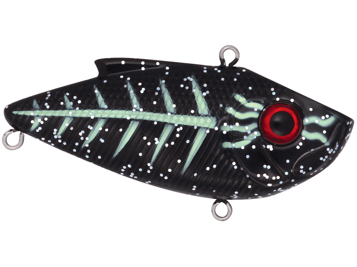 Livingston Lures Lipless Crankbait Black Zombie Pro Ripper SW