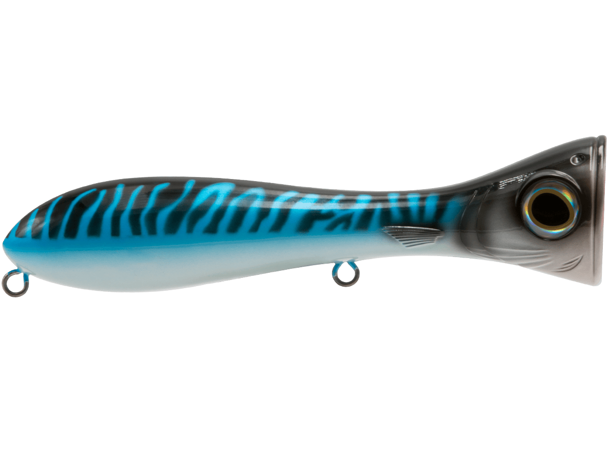 Livingston Lures Popper Blue Mackerel Big Poppa 6"