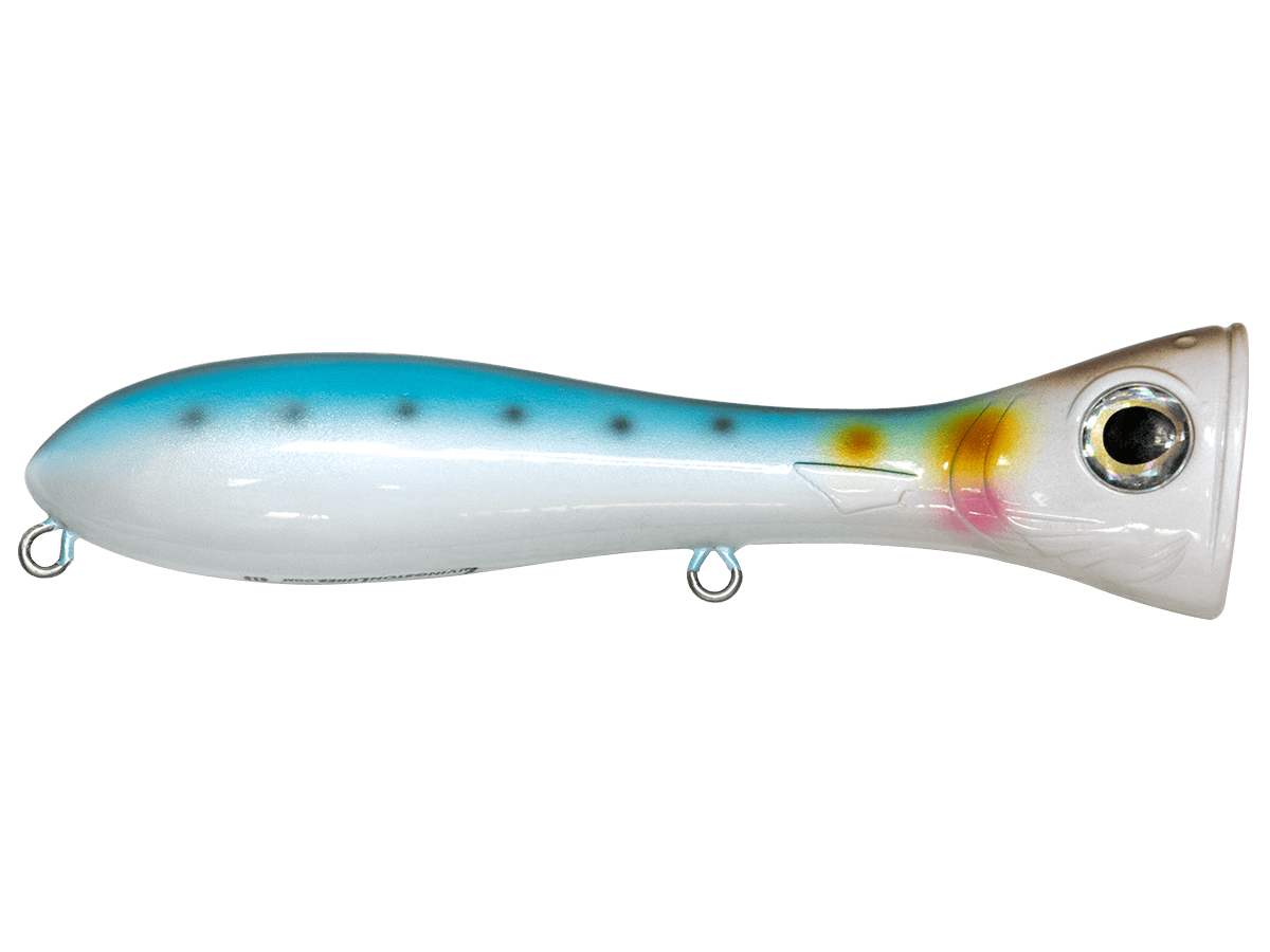 Livingston Lures Popper Blue Sardine Big Poppa 6"