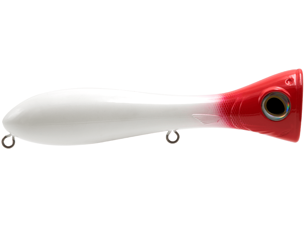 Livingston Lures Popper Red White and True Big Poppa 8"