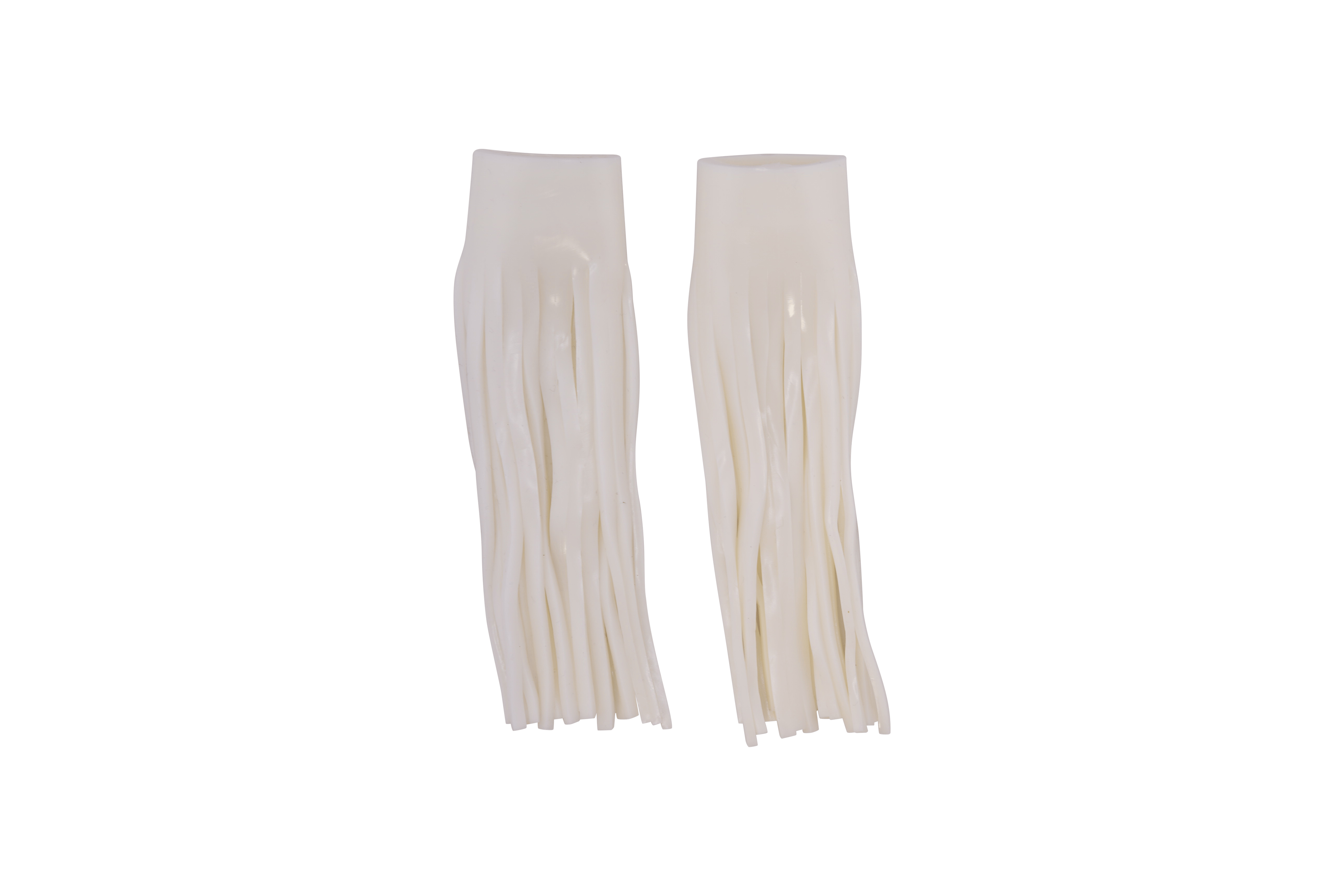 Livingston Lures Solid White Kraken Skirted Tail Kit