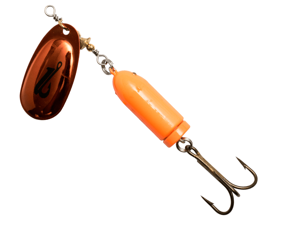 Livingston Lures Spinnerbaits Copper Red / Perch Sound EBS Spinner 50