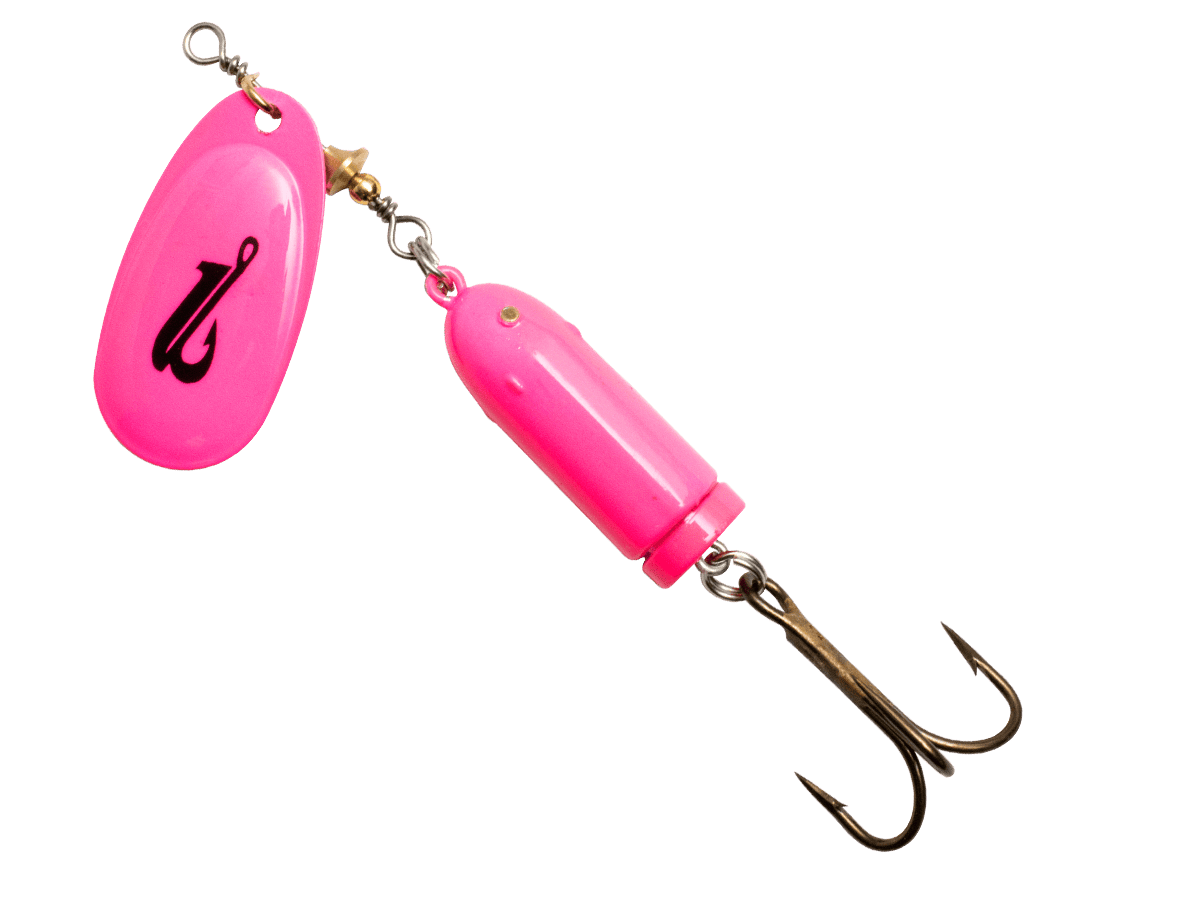 Livingston Lures Spinnerbaits Hot Pink / Perch Sound EBS Spinner 50