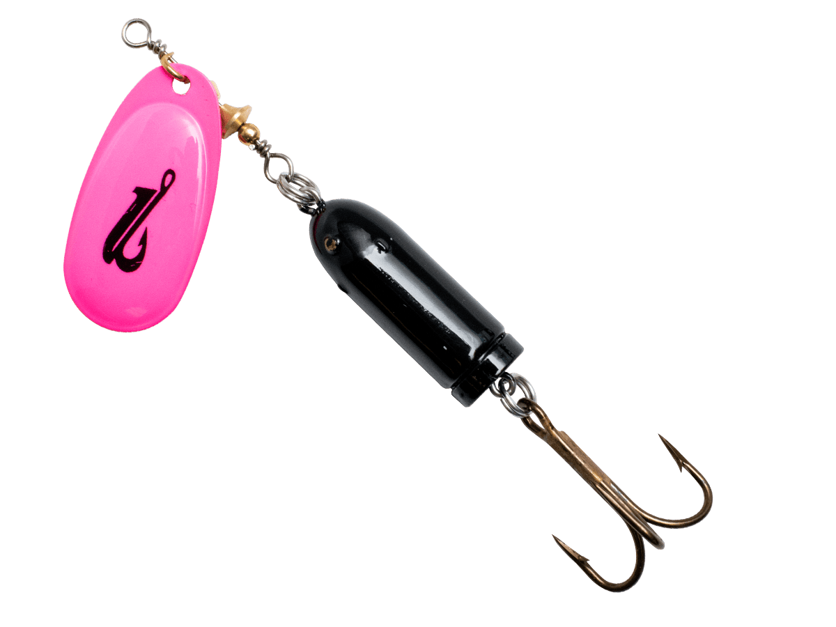Livingston Lures Spinnerbaits S Hot Pink Black Sale Item - EBS Spinner 50