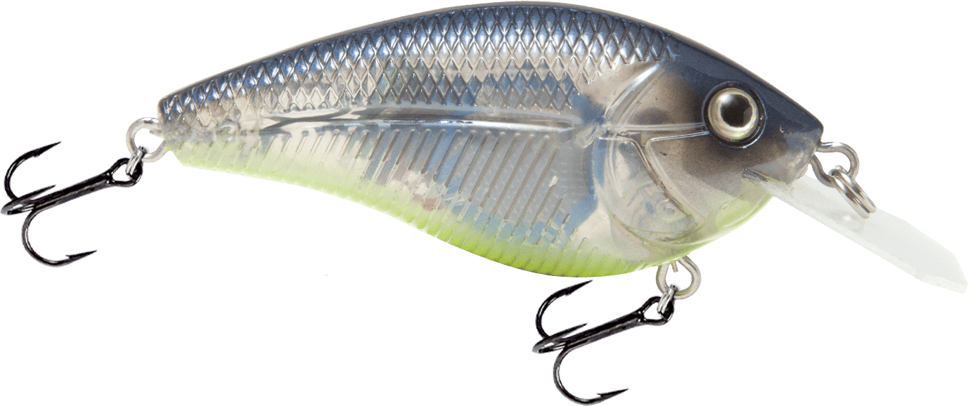 Livingston Lures Squarebill Bluetreuse Primetyme CB 1.5
