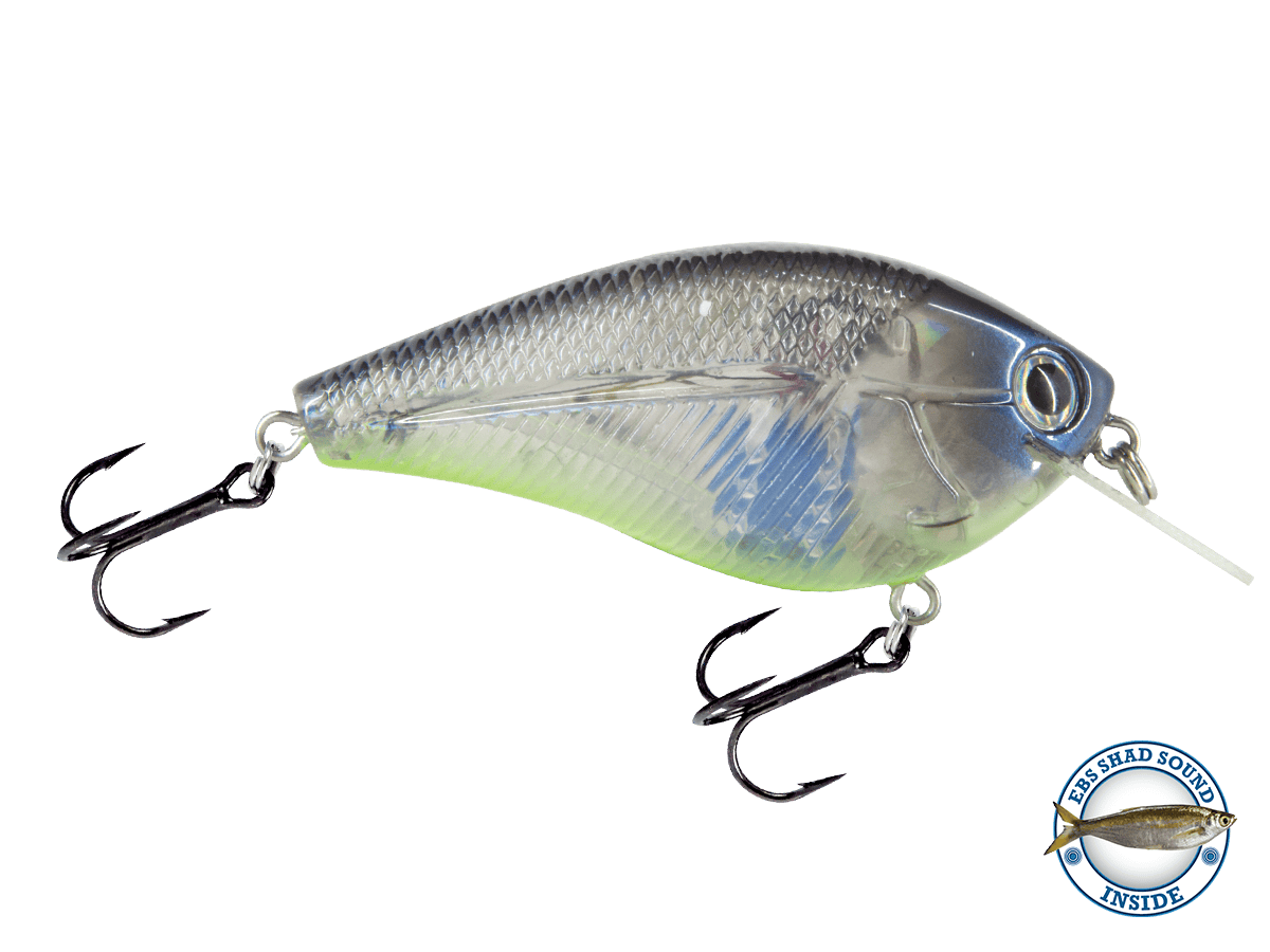 Livingston Lures Squarebill Bluetreuse Primetyme SQ 2.0