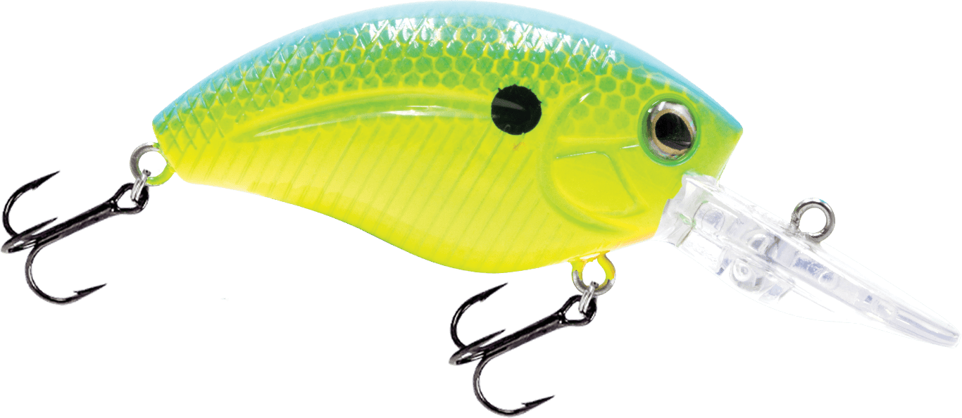 Livingston Lures Squarebill Chartreuse Sunrise Shad Howeller DMC Jr.