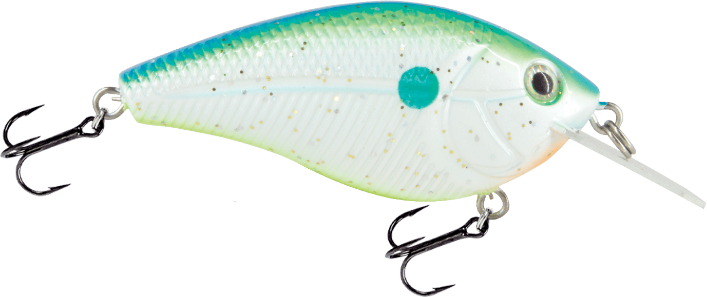 Livingston Lures Squarebill Citrus Sparkle Primetyme CB 1.5