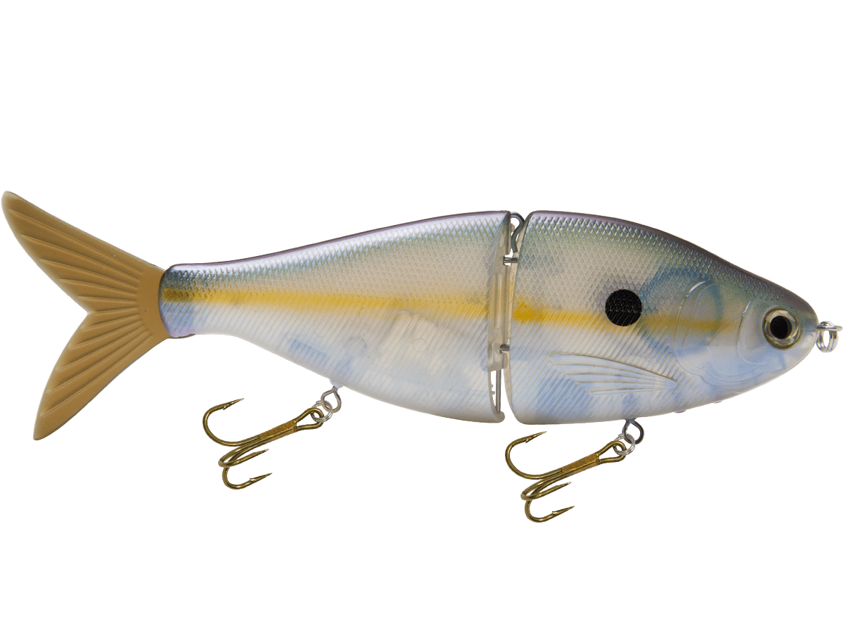 Livingston Lures Swimbaits Blue Pearl Chartreuse B Viper 6"