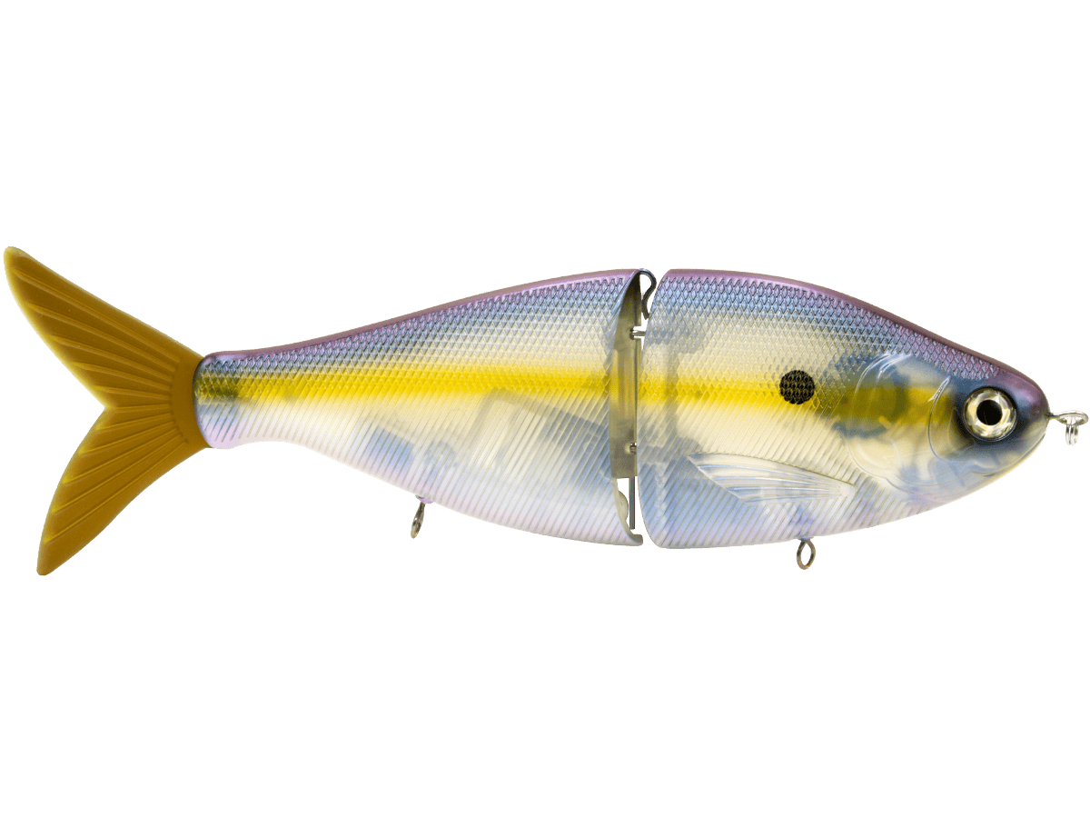 Livingston Lures Swimbaits Blue Pearl Chartreuse B Viper 8"