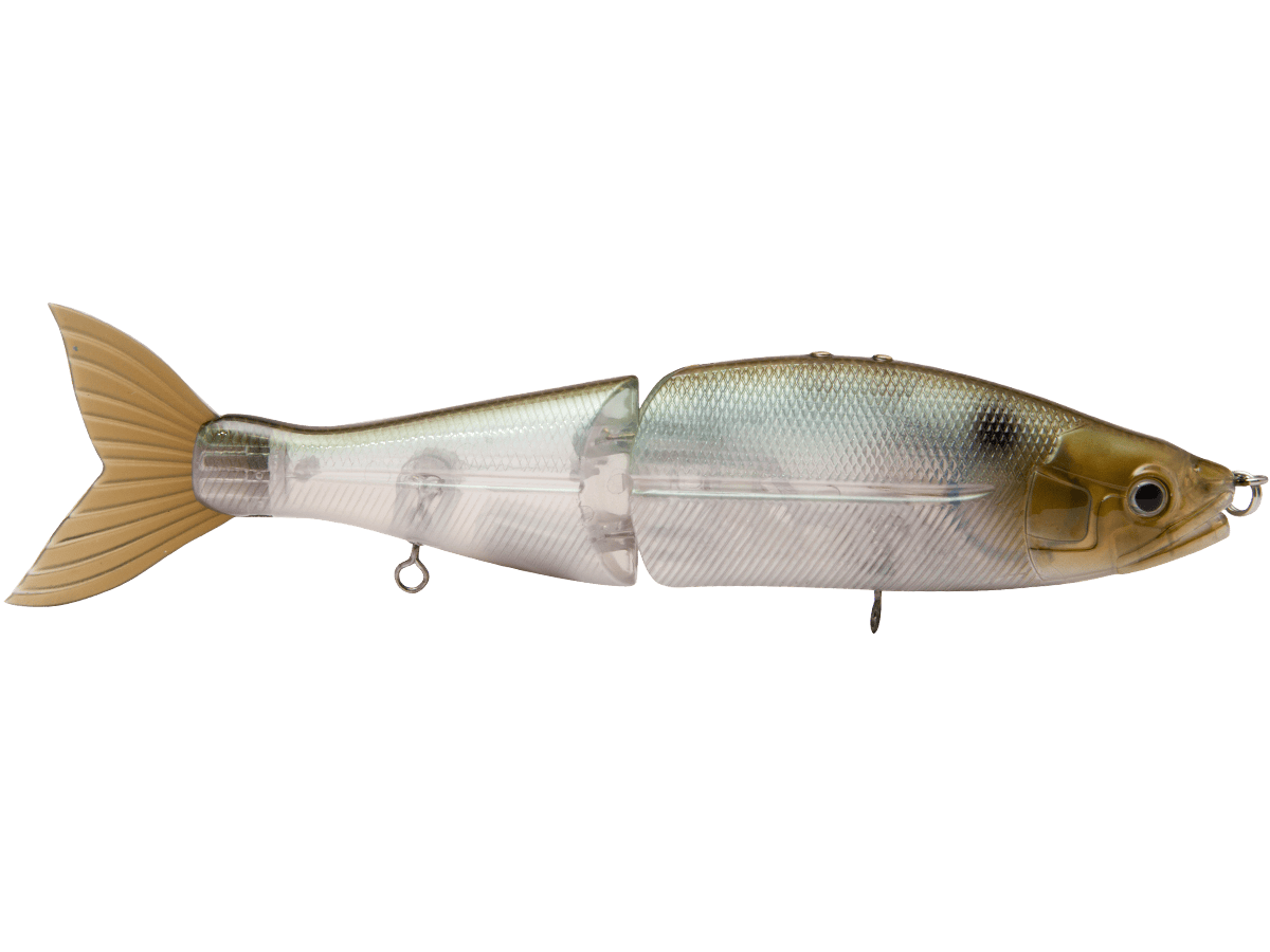 Livingston Lures Swimbaits Ghost Gizzard Shad B Venom 6"