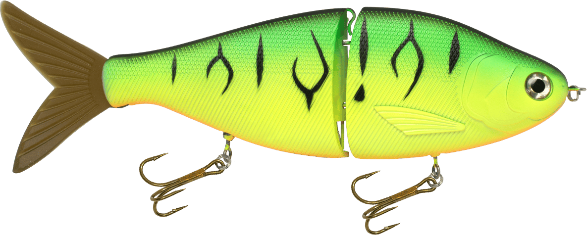Livingston Lures Swimbaits Matte Tiger / Perch Sound Viper 8"