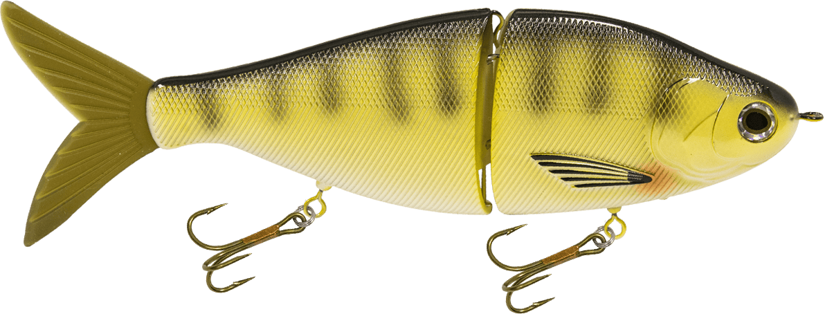 Livingston Lures Swimbaits Natural Perch / Perch Sound Viper 8"