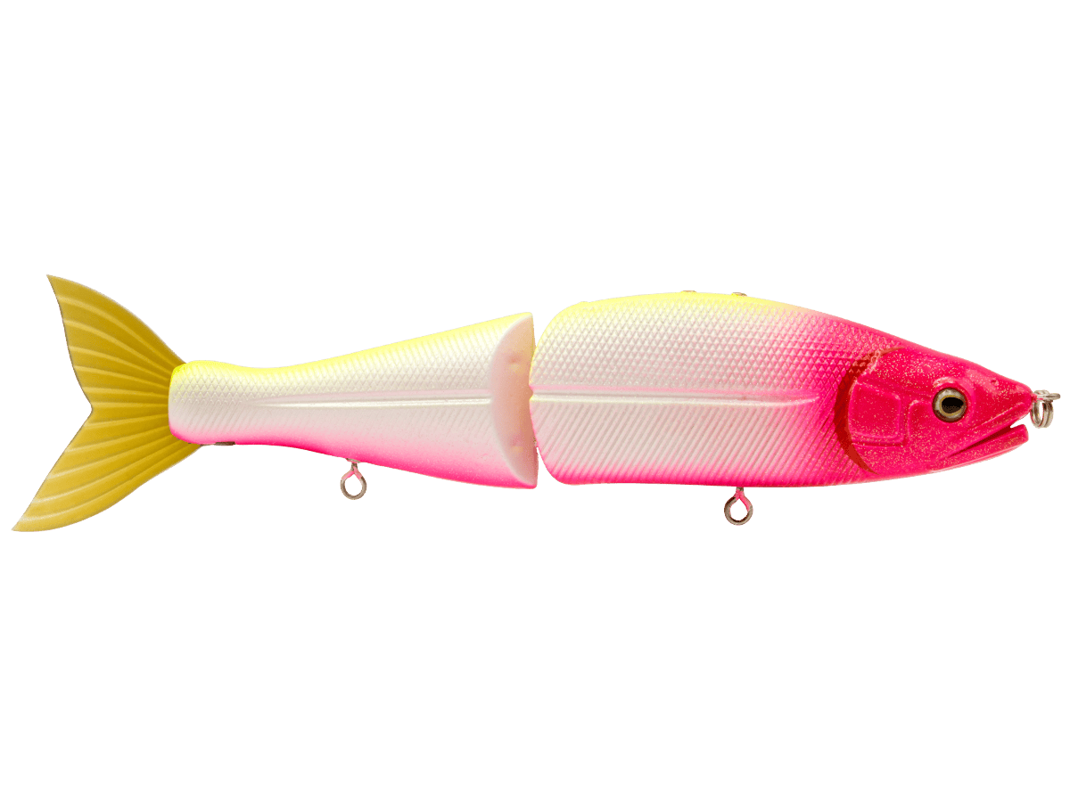Livingston Lures Swimbaits Pink Lemonade / Perch Sound Venom 8"