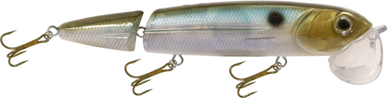Livingston Lures Topwater Ghost Gizzard Shad / Shad Sound Walking Boss II Magnum