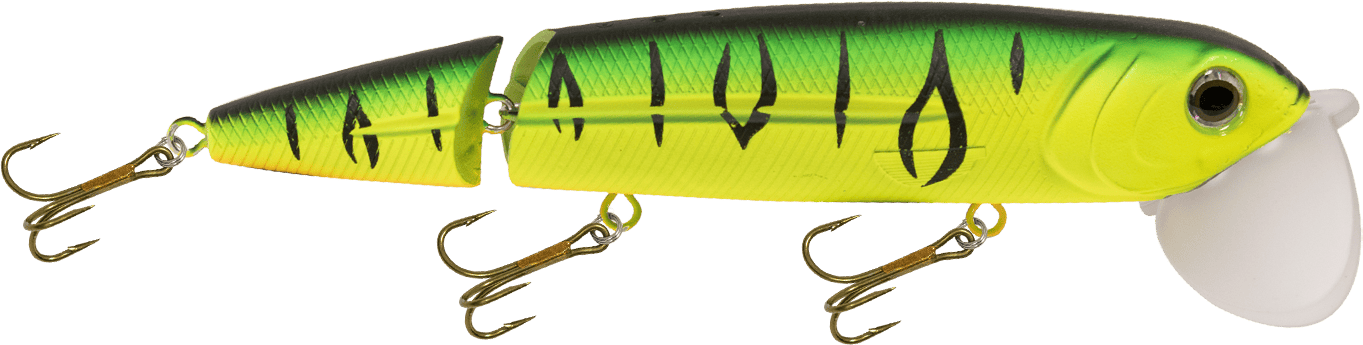 Livingston Lures Topwater Matte Tiger / Perch Sound Walking Boss II Magnum