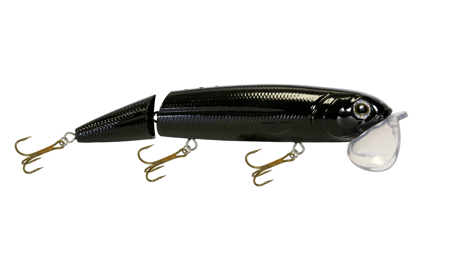 Livingston Lures Topwater Midnight / Shad Sound Walking Boss II Magnum