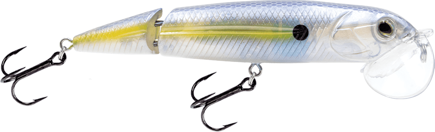 Livingston Lures Walking Baits Beauty Shad Monster Mike - Walking Boss II Jr.4"