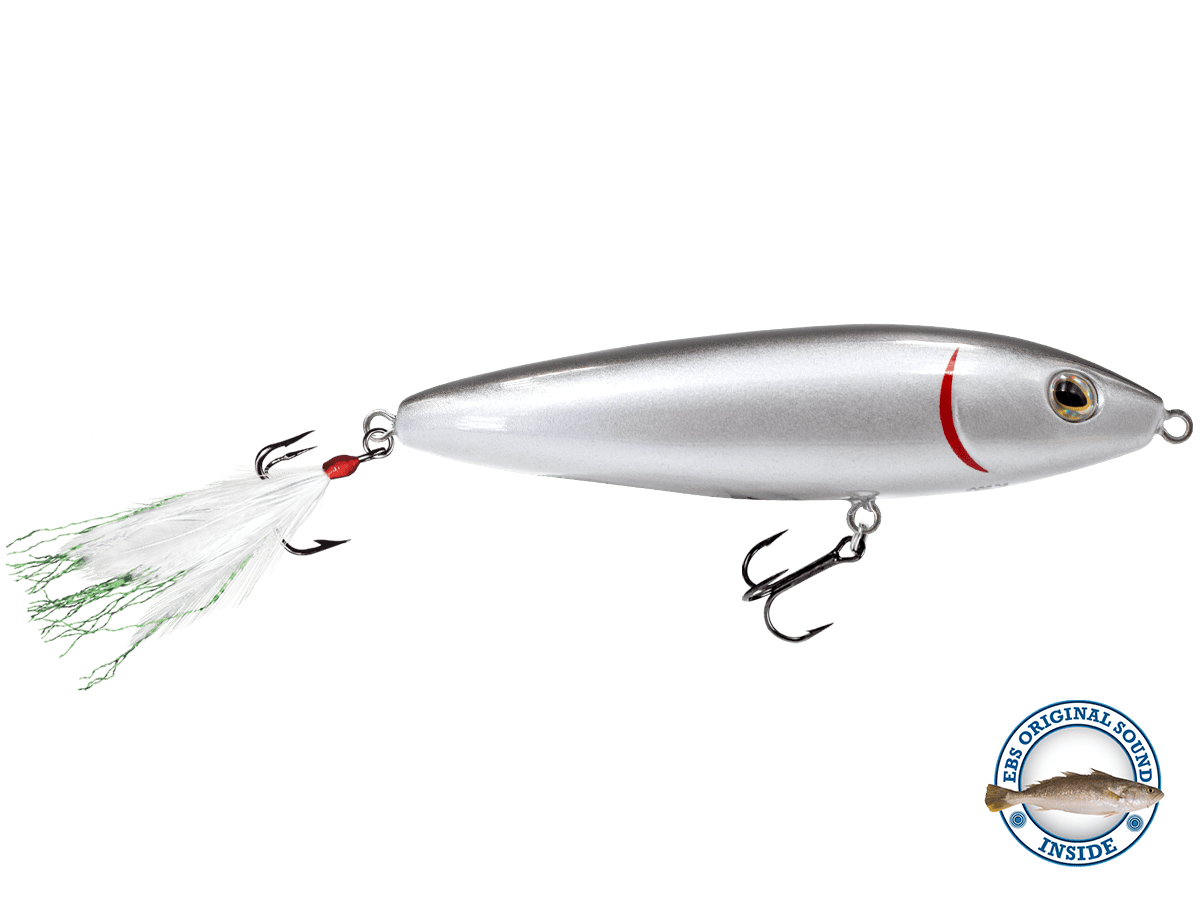 Livingston Lures Walking Baits Black Back Chrome Shad Pro Sizzle Jr