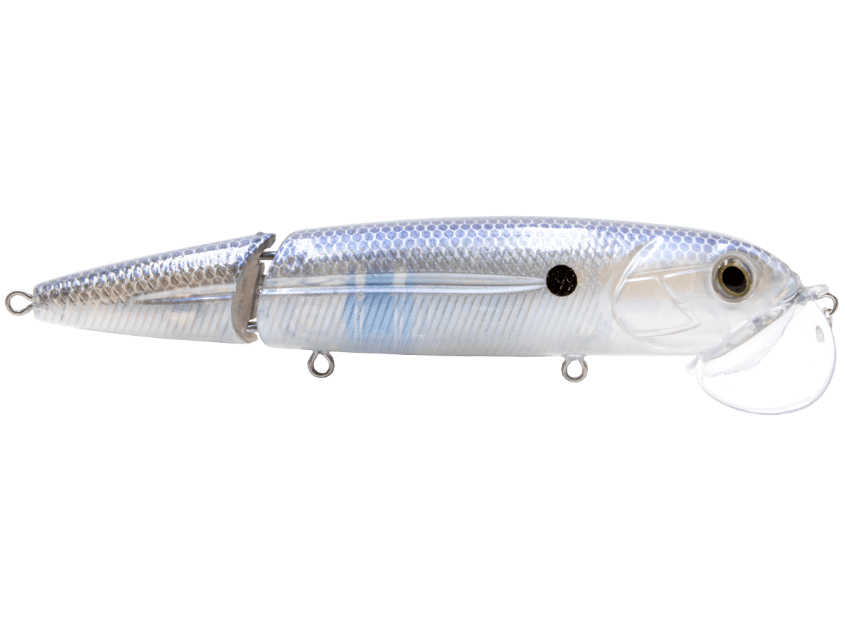 Livingston Lures Walking Baits Blue Pearl Shad Walking Boss II