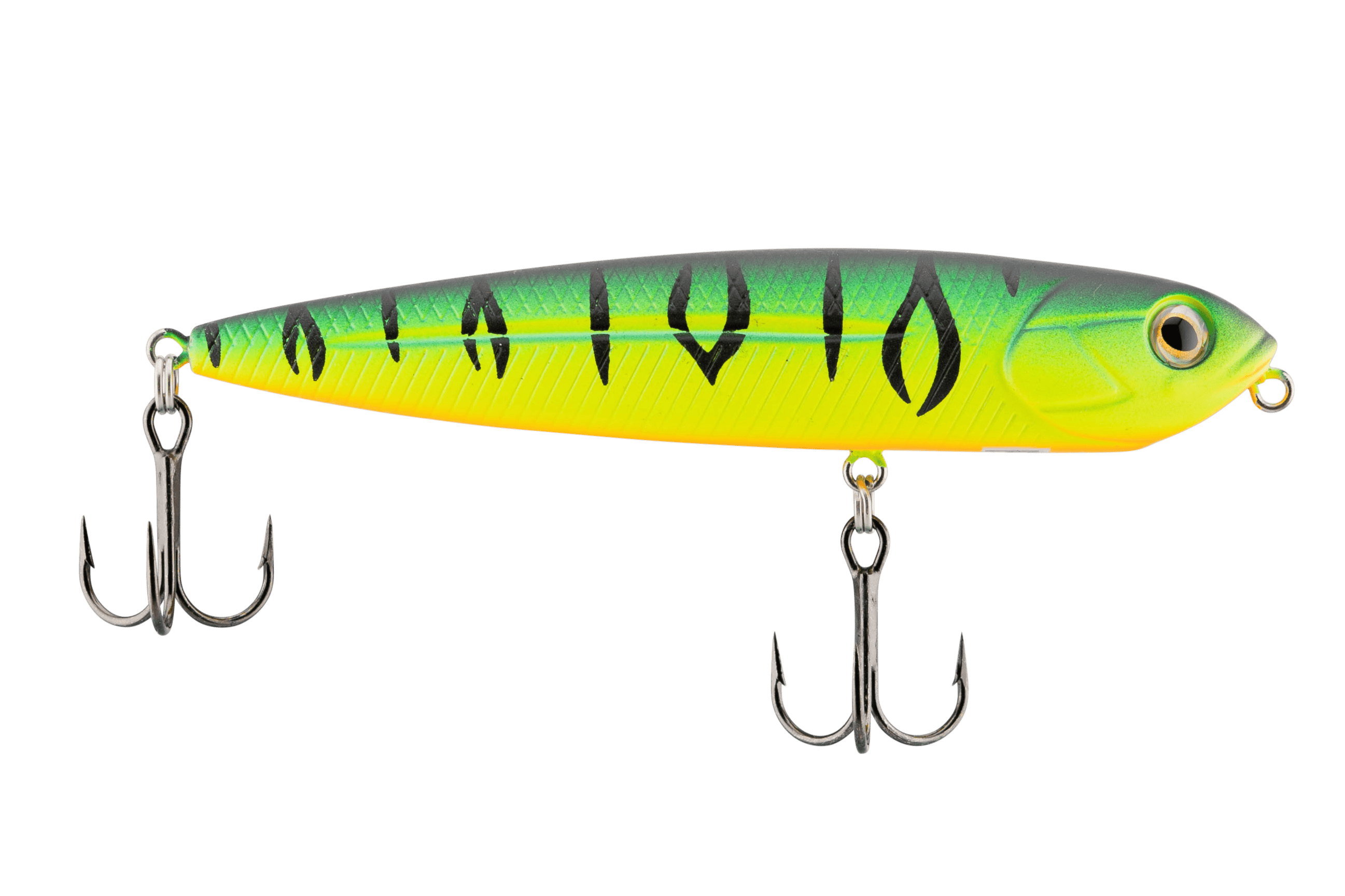 Livingston Lures Walking Baits Matte Tiger Walking Boss Jr. 4"