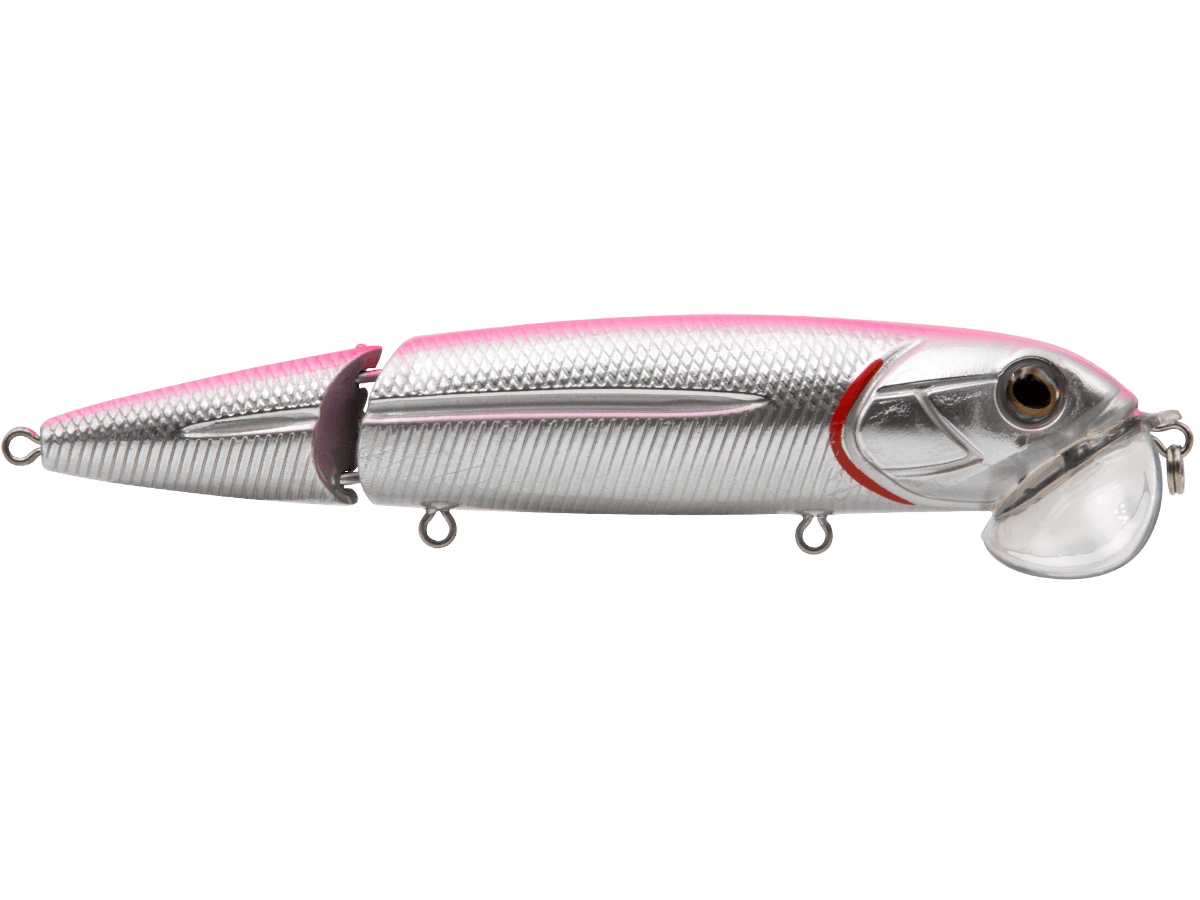 Livingston Lures Walking Baits Pink back/ Chrome belly Walking Boss II Inshore