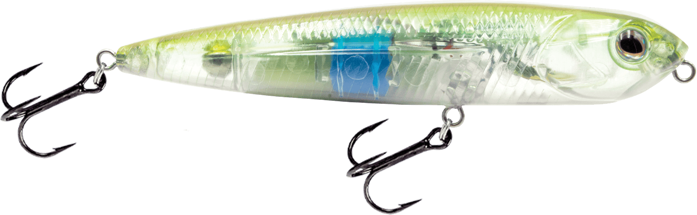 Livingston Lures Walking Baits Pro Green Walking Boss Jr. 4"