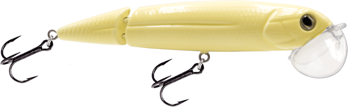 Livingston Lures Walking Baits Pure Bone Shad Monster Mike - Walking Boss II Jr.4"