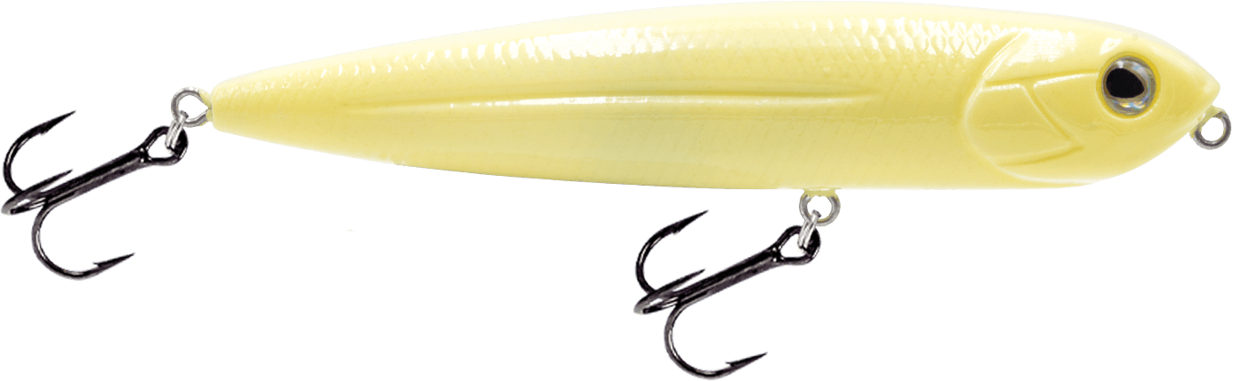 Livingston Lures Walking Baits Pure Bone Shad Walking Boss Jr. 4"
