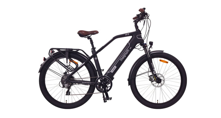 Magnum Bikes Online Bikes Black with Silver Accents / 12Ah Voyager