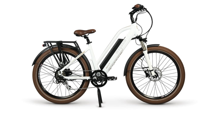 Magnum Bikes Online Bikes White with Champagne Accents / 15Ah Metro X