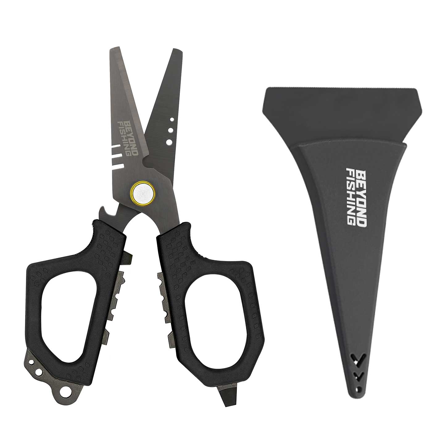 Beyond Braid Fishing Tools Black Beyond Fishing 6.5" Pro Shears - Premium Braid Cutting Scissors