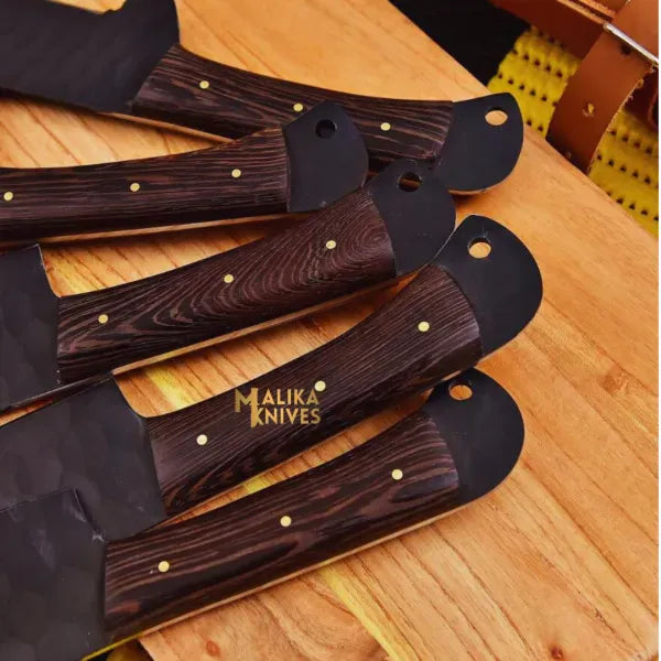MALIKA KNIVES simple EDC kitchen knife set for home chefs-0210