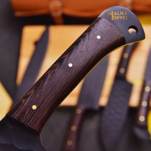MALIKA KNIVES simple EDC kitchen knife set for home chefs-0210