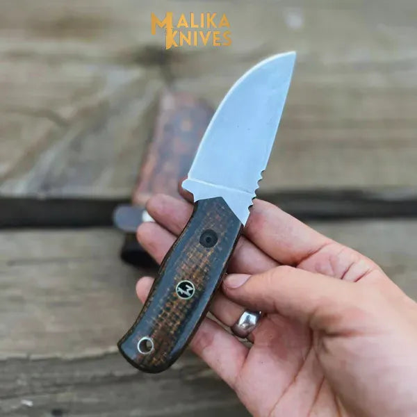 MALIKA KNIVES simple The Ultimate Straight Back EDC Knife for Everyday Precision & Durability-0035