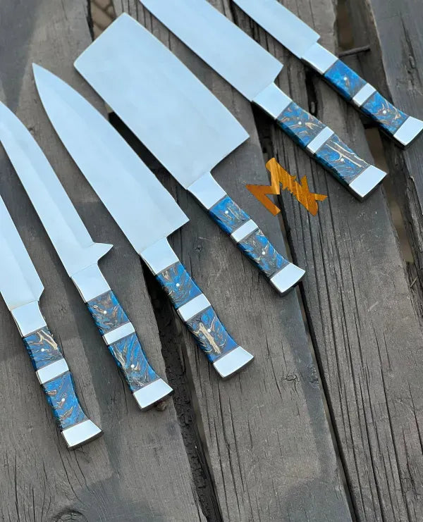 MALIKA KNIVES simple Top-rated kitchen knife set for home chefs-0201