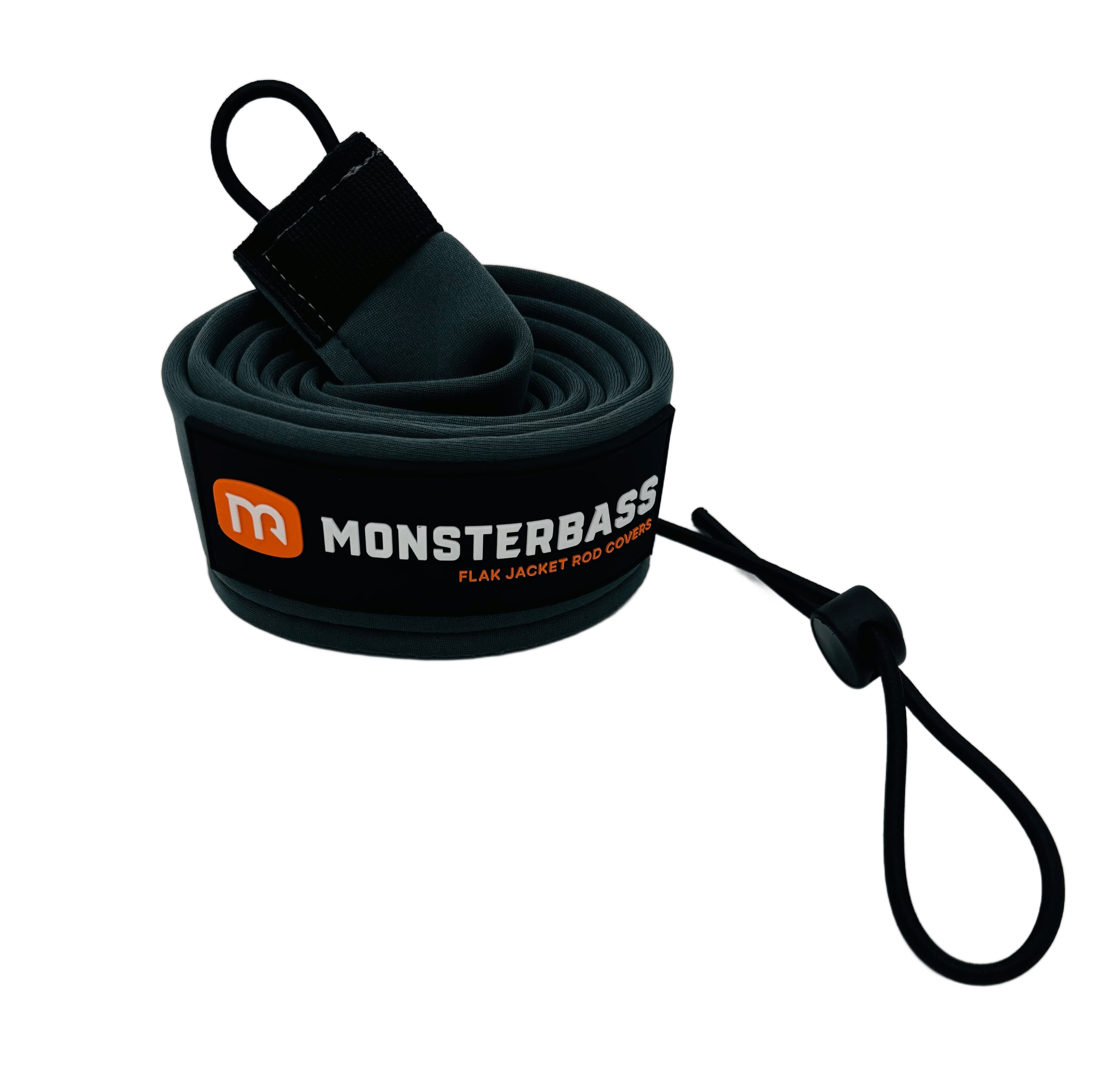 MONSTERBASS Accessories Casting / Grey Flak Jacket Rod Covers: Spinning & Casting