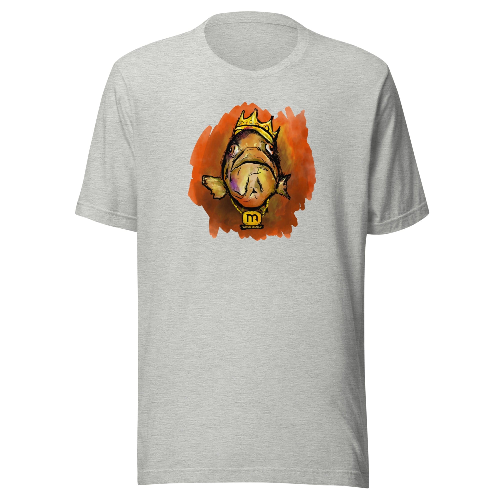 MONSTERBASS. Apparel Athletic Heather / XS Largie Smalls