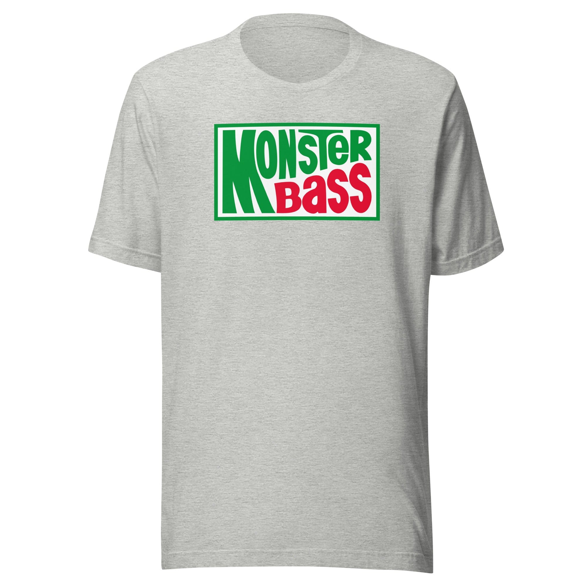 MONSTERBASS. Athletic Heather / XS MONSTER/BASS Tee
