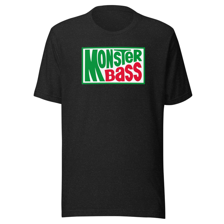 MONSTERBASS. Black Heather / XS MONSTER/BASS Tee