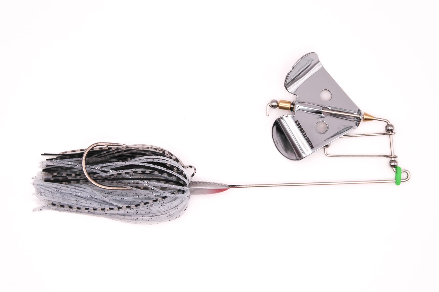 MONSTERBASS Buzzbaits Shad Spawn w/ Silver Blade The Buzzsaw - Tournament Series Buzzbait