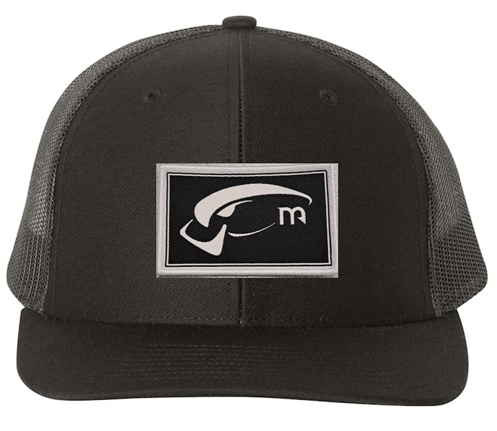 MONSTERBASS Hats Black Trap Hat