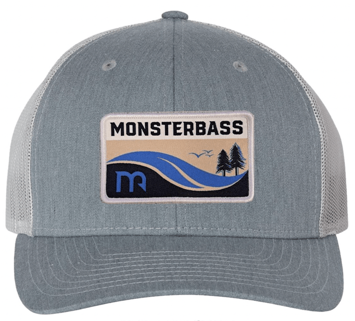 MONSTERBASS Hats MONSTERBASS Richardson 112 Landscape  Patch