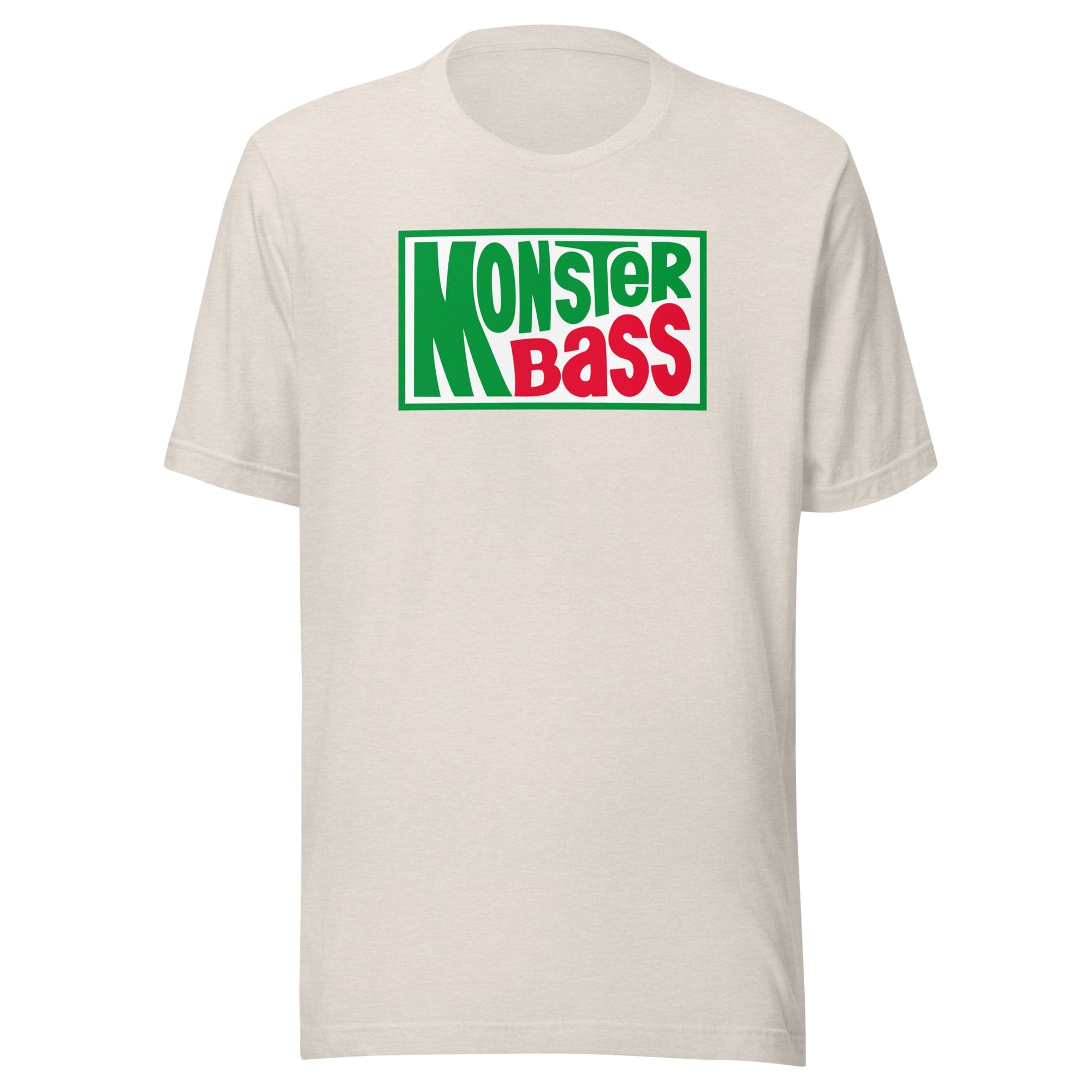 MONSTERBASS. Heather Dust / S MONSTER/BASS Tee