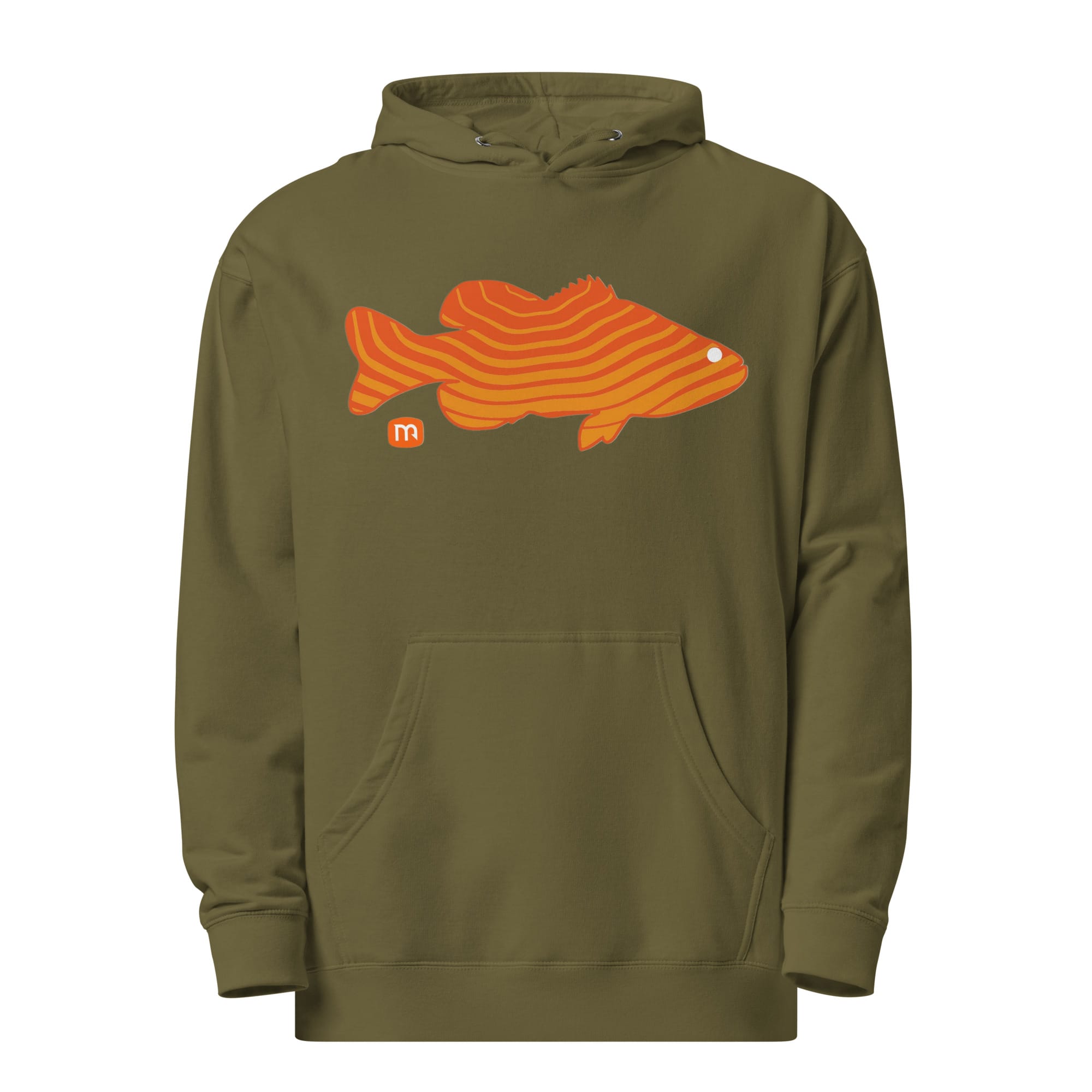 MONSTERBASS Hoodies & Outerwear Army / S Bass Hoodie