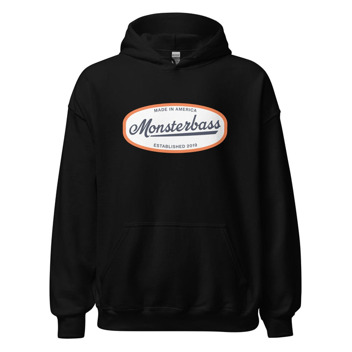 MONSTERBASS Hoodies & Outerwear Black / S Retro Logo Hoodie