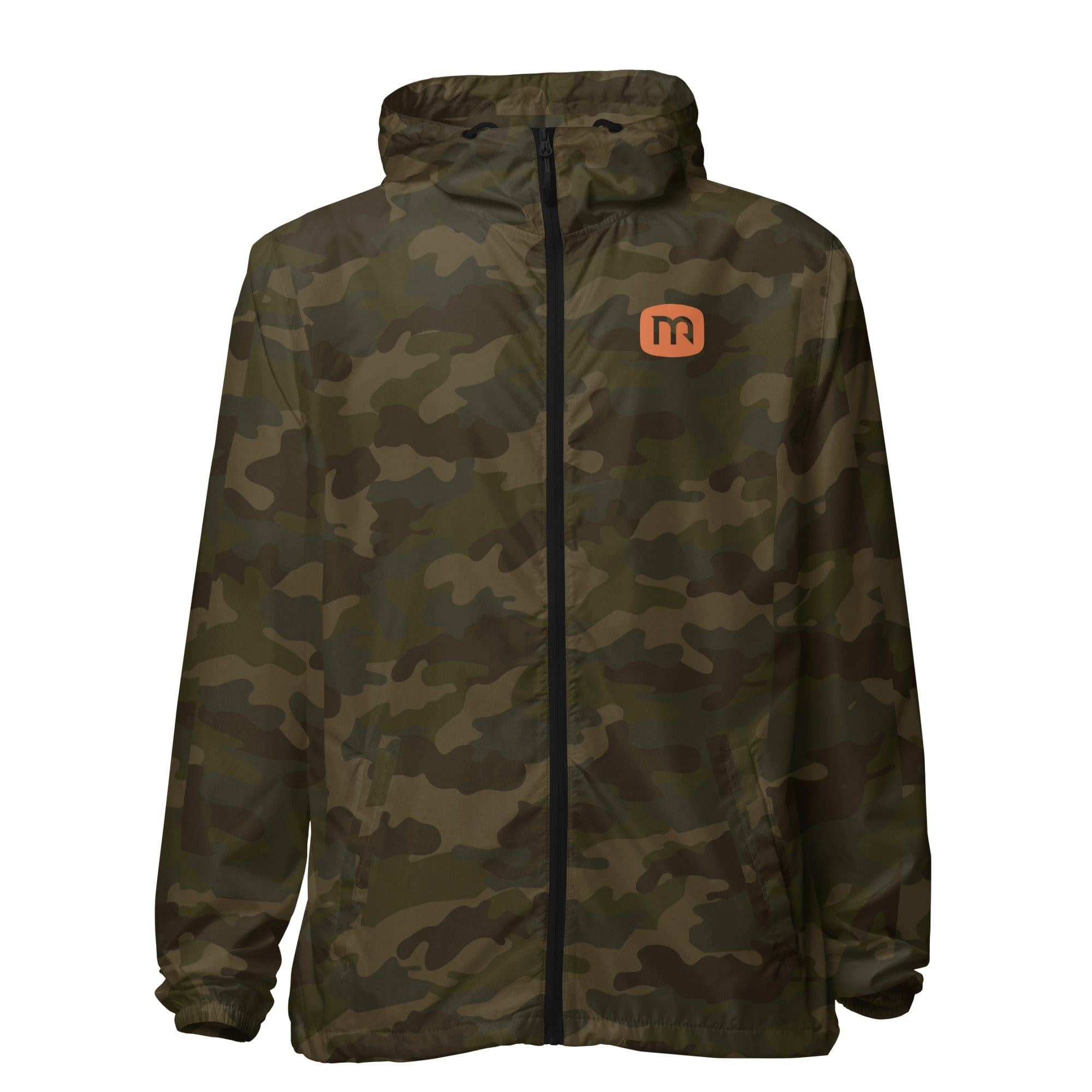 MONSTERBASS. Hoodies & Outerwear Forest Camo / XS Lightweight Camo Zip Up Windbreaker