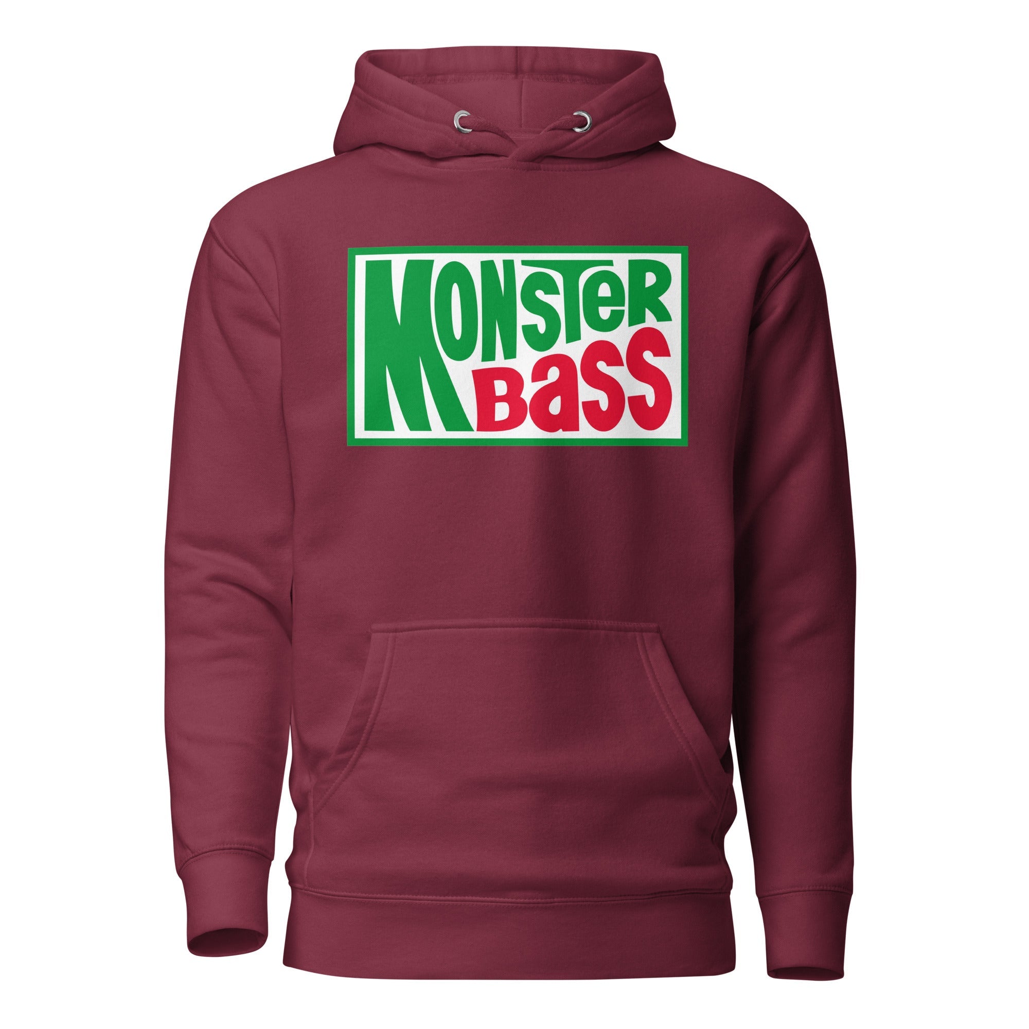MONSTERBASS Hoodies & Outerwear Maroon / S MONSTER/BASS Hoodie