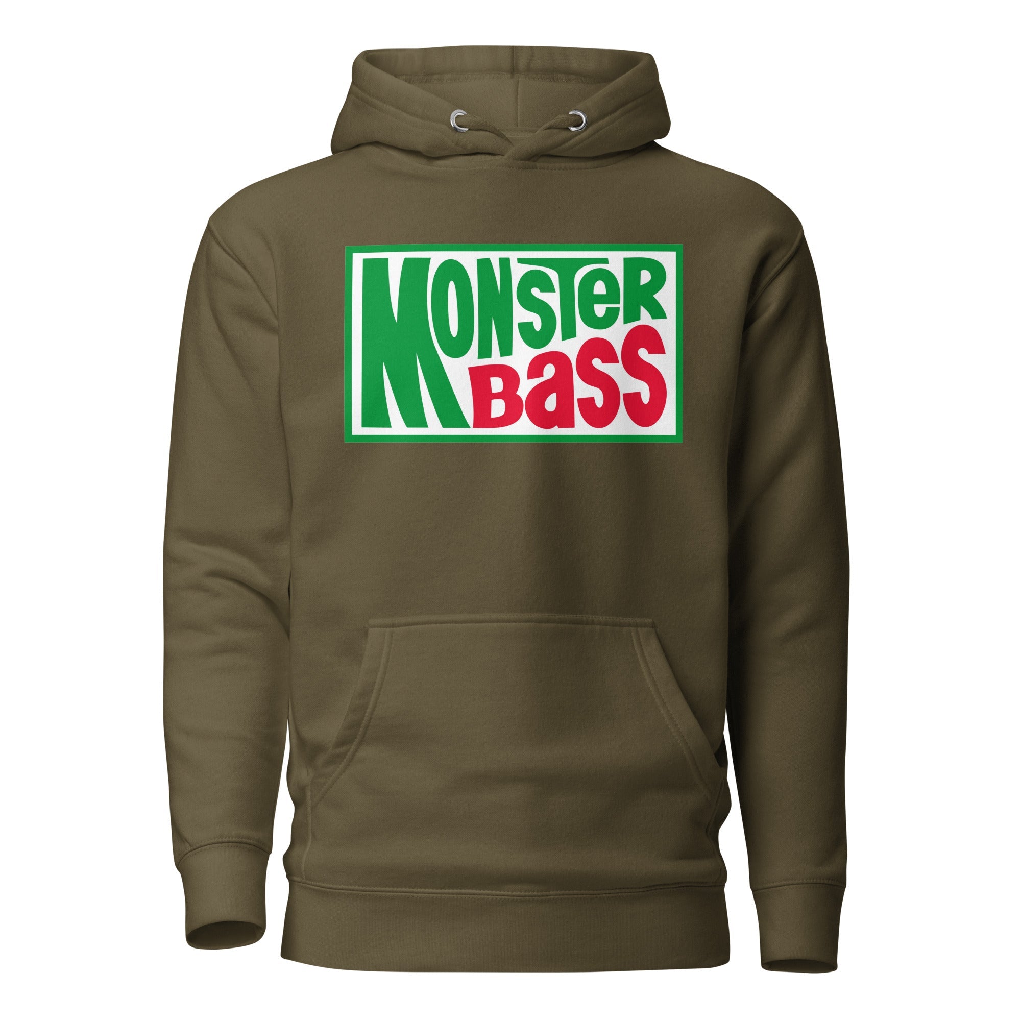 MONSTERBASS Hoodies & Outerwear Military Green / S MONSTER/BASS Hoodie