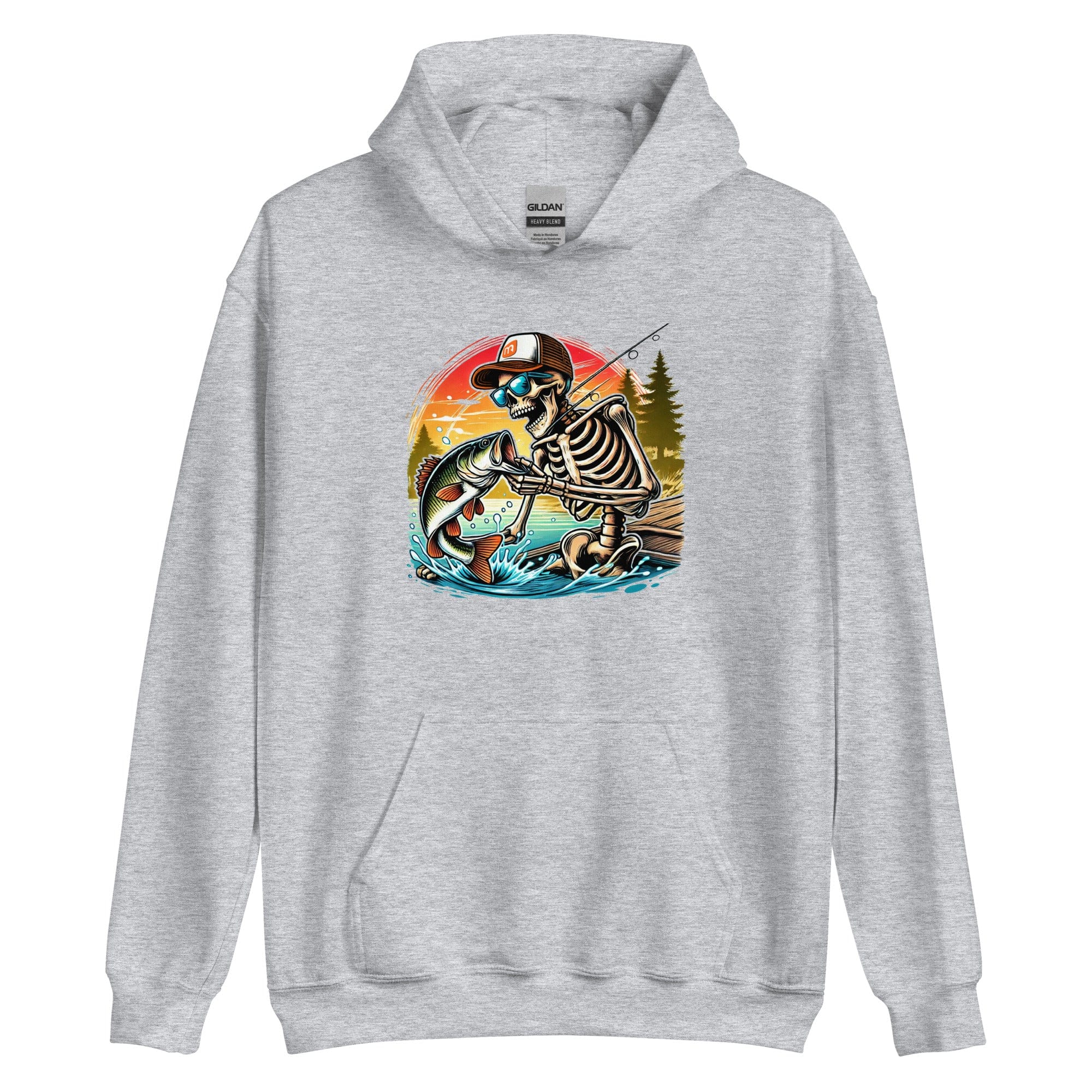 MONSTERBASS Hoodies & Outerwear Sport Grey / S Fishing is Life Hoodie